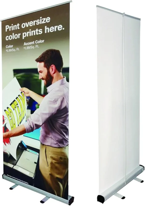 Retractable Banner - Single Side - 33.5"x78" - Image 2