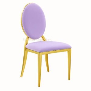 Gold Dior Lavender Chair Rental