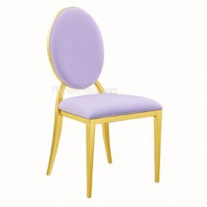 Gold Dior Lilac Chair Rental