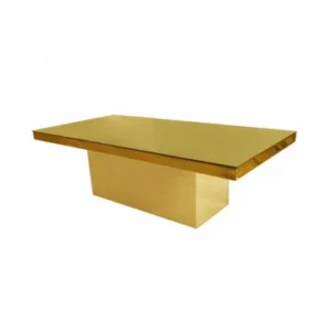 Gold Cake Swing Table Rental