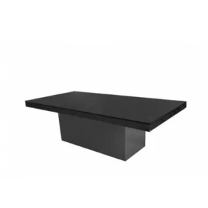 Black Acrylic Sweetheart Table Rental