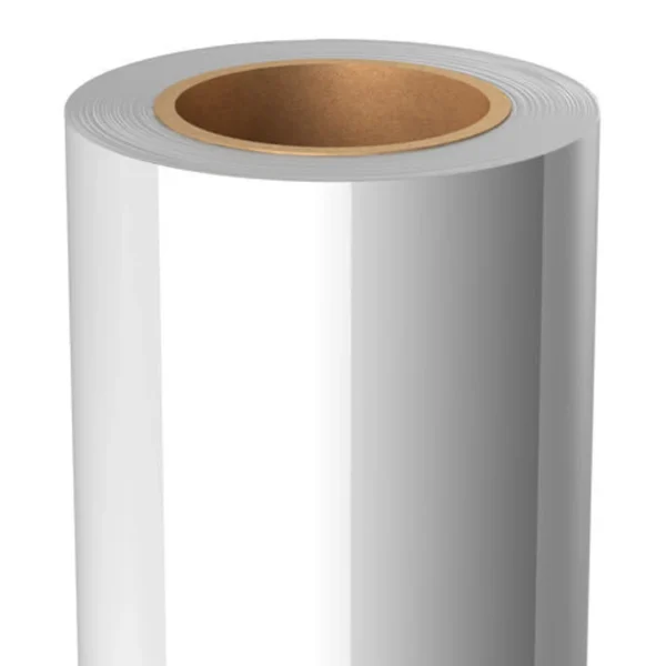 30” x 100’, Gloss White Removable Vinyl Roll Floor Wrap - Image 2