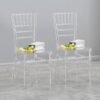 Acrylic Chiavari Chair Rental for Modern Event Decor