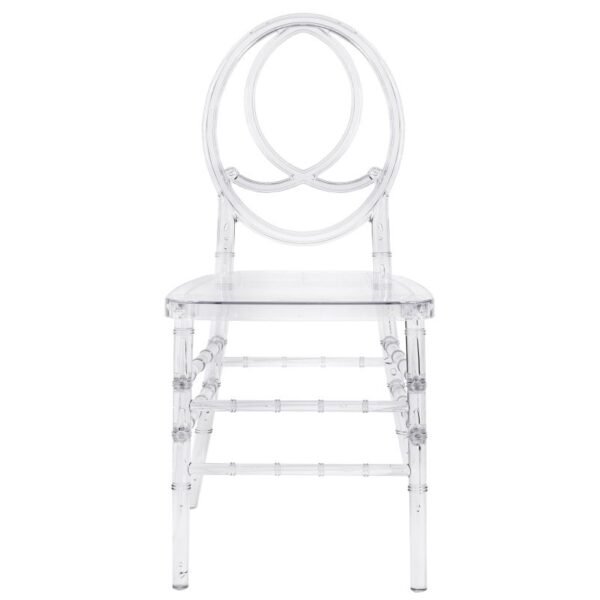 Clear & Transparent Resin Phoenix Chair for Sale - Image 4