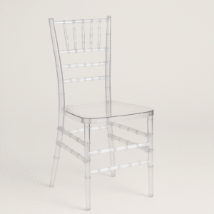 Transparent Acrylic Chiavari Chair for Wedding Rentals